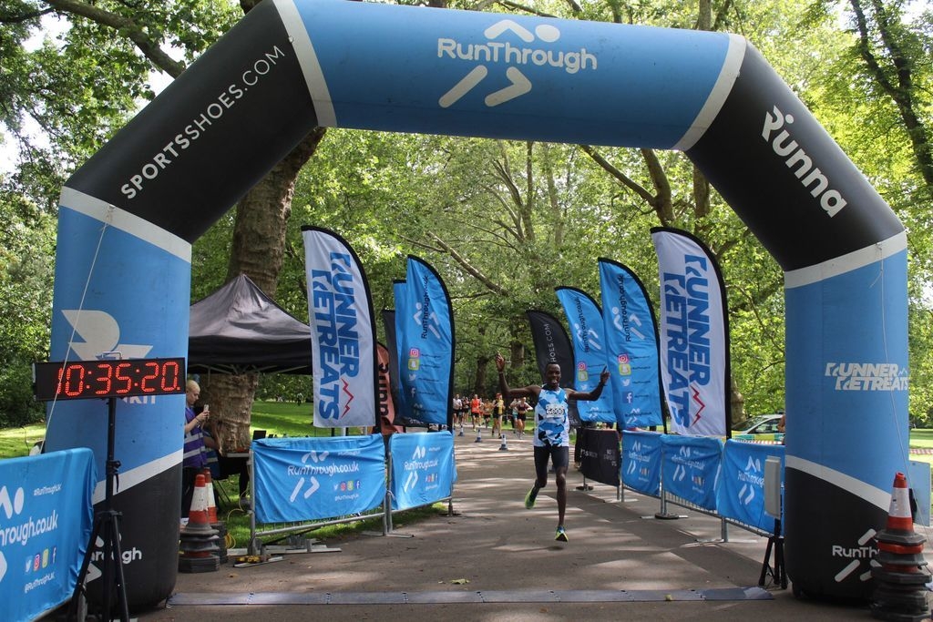 Paul Selian Sets New RunThrough Battersea Park Half Marathon Course Record in Blistering 65 Minutes RunThrough Running Club London