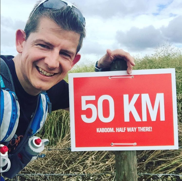 Runner Feature - Steve's 40 for 40 RunThrough Running Club London